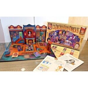 13 Dead End Drive Board Game 90s Vtg Millenial Milton Bradley Complete